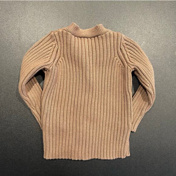 Lil Legs Toddler Cardigan Sweater – Brown, 24 Months - Picture 4 of 4